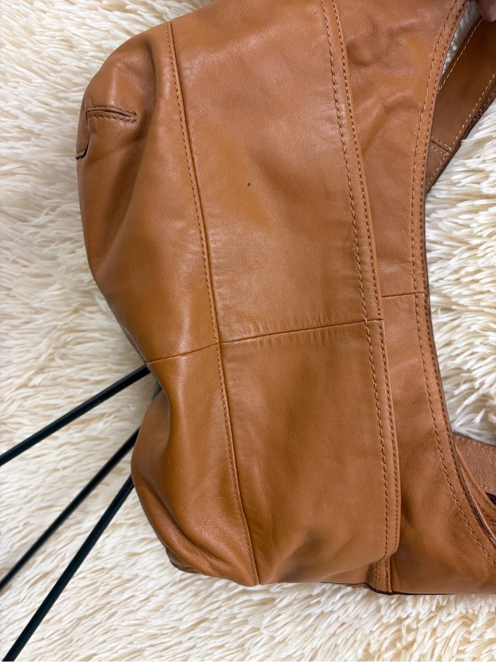 Coach Ashley East/West Duffle bag in brown leather
